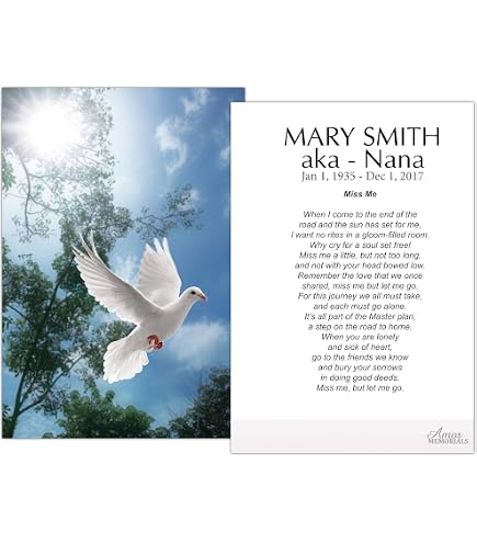 thumbnail image 2 of Printable Funeral Prayer Card 3 X 5 Memorial Prayer Card Editable With Ms Word Purple Iris Flowers Hummingbird 2 of 13