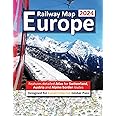 EUROPE RAILWAY MAP 2024 visual data 2
