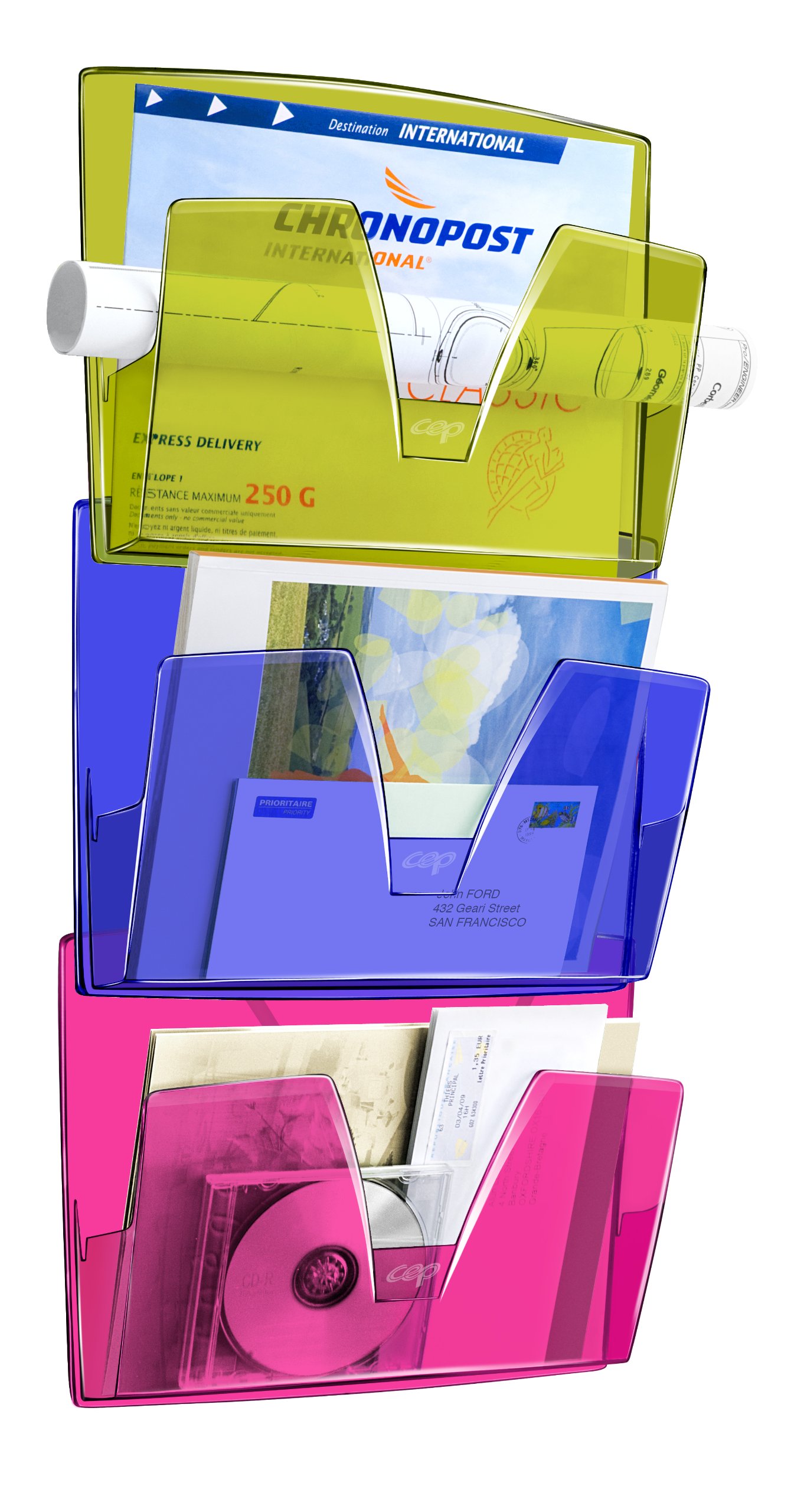 CEP Reception Wall File - White