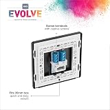 BG Electrical Evolve Single Secondary Telephone Socket view 3