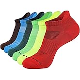 JOYNÉE Mens Ankle Athletic Low Cut Socks Running Sports Cushioned Sock for Men 6 Pack