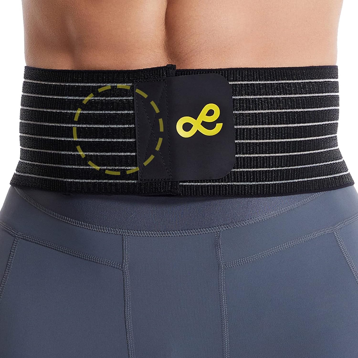 Umbilical Hernia Belt for Men & Women, Abdominal Binder Adjustable Truss Support with Compression Pads for Naval, Ventral, Incisional, Epigastric, Belly Button Hernias, Pre Post Surgery