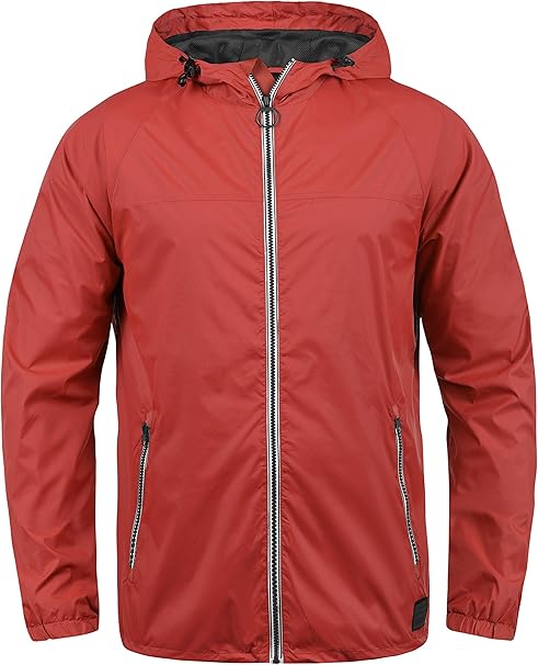 Blend Nevi Herren Windbreaker Ubergangsjacke Regenjacke Mit Kapuze Amazon De Bekleidung