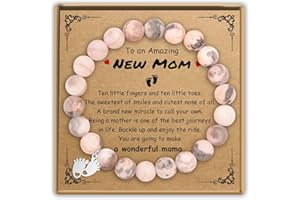 Sereney New Mom Christmas Gifts for Mom to Be, Cross Bracelet as Religious Gift Granddaughter Daughter Gifts for Teen Girls, Inspirational Bracelets as Girlfriend Gift for Women