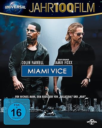 Miami Vice Jahr100film Blu Ray Amazon De Li Gong Hinds Ciaran Theroux Justin Foxx Jamie Farell Colin Harris Naomie Tosar Luis Mann Michael Li Gong Hinds Ciaran Dvd Blu Ray