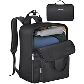YOREPEK Backless Booster Car Seat Travel Bag for Airplane | Backpack Straps, Foldable Booster Car Seat Cover, Carseat Airport Carrier with Lauggage Strap