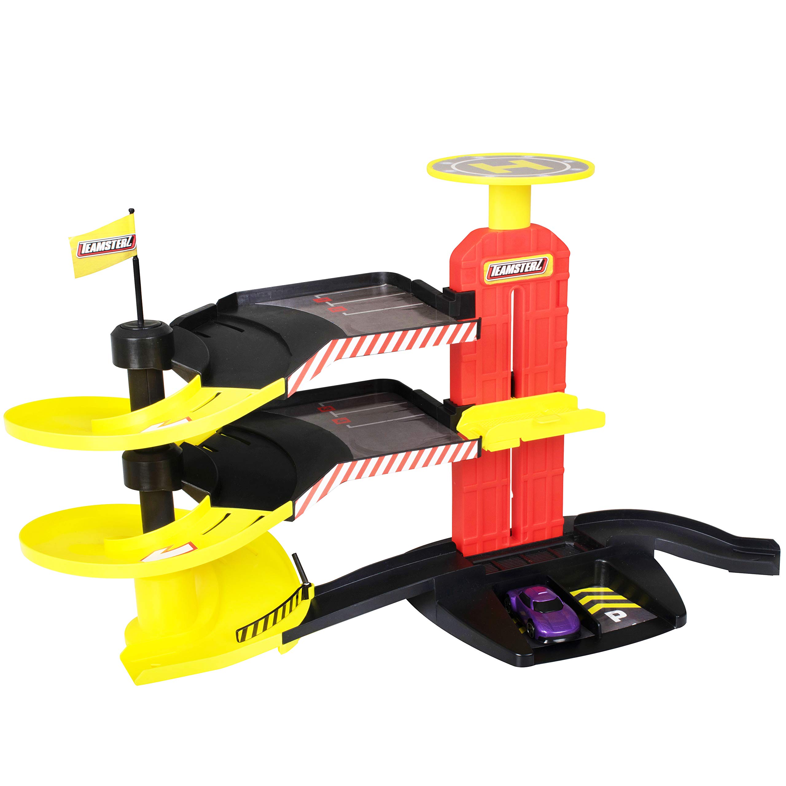 Teamsterz Park & Drive Garage + 1 Die-cast Car Multicolor JNS_483240