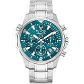 Bulova Men's Marine Star 'Series B' Chronograph Quartz Watch, Rotating Dial, 100M Water Resistant, 43mm