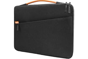 JETech Laptop Sleeve for 13-14Inch MacBook Air/Pro (M5/M4/M3/M2/M1, 2020-2025), Waterproof Bag with Portable Handle and Pocke