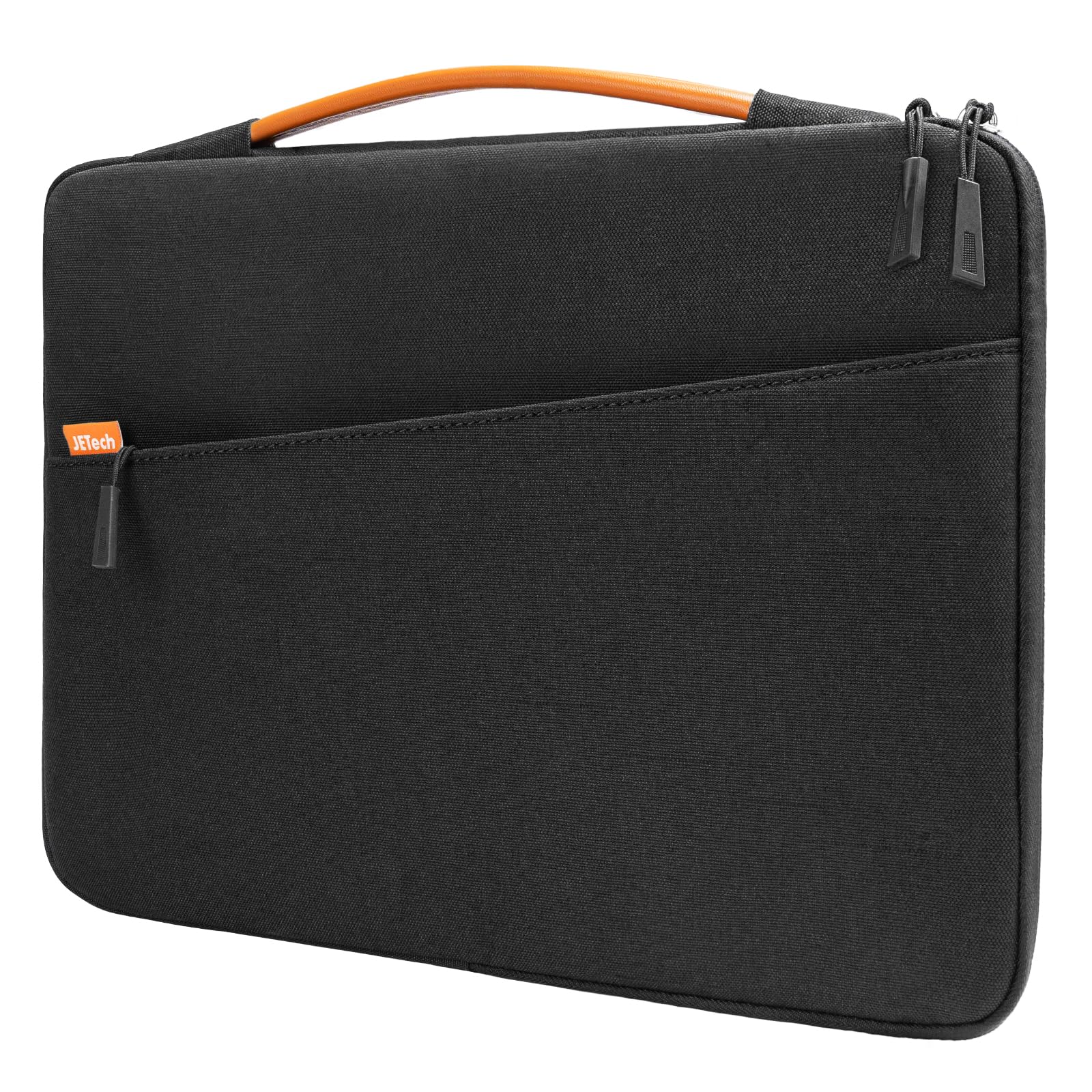JETech Laptop Sleeve for MacBook Neo (A18 Pro), 13-14Inch MacBook Air/Pro (M1-M5, 2020-2026), Waterproof Bag with Portable Handle and Pocket, Compatible with 13-13.6 Inch Notebook (Black)