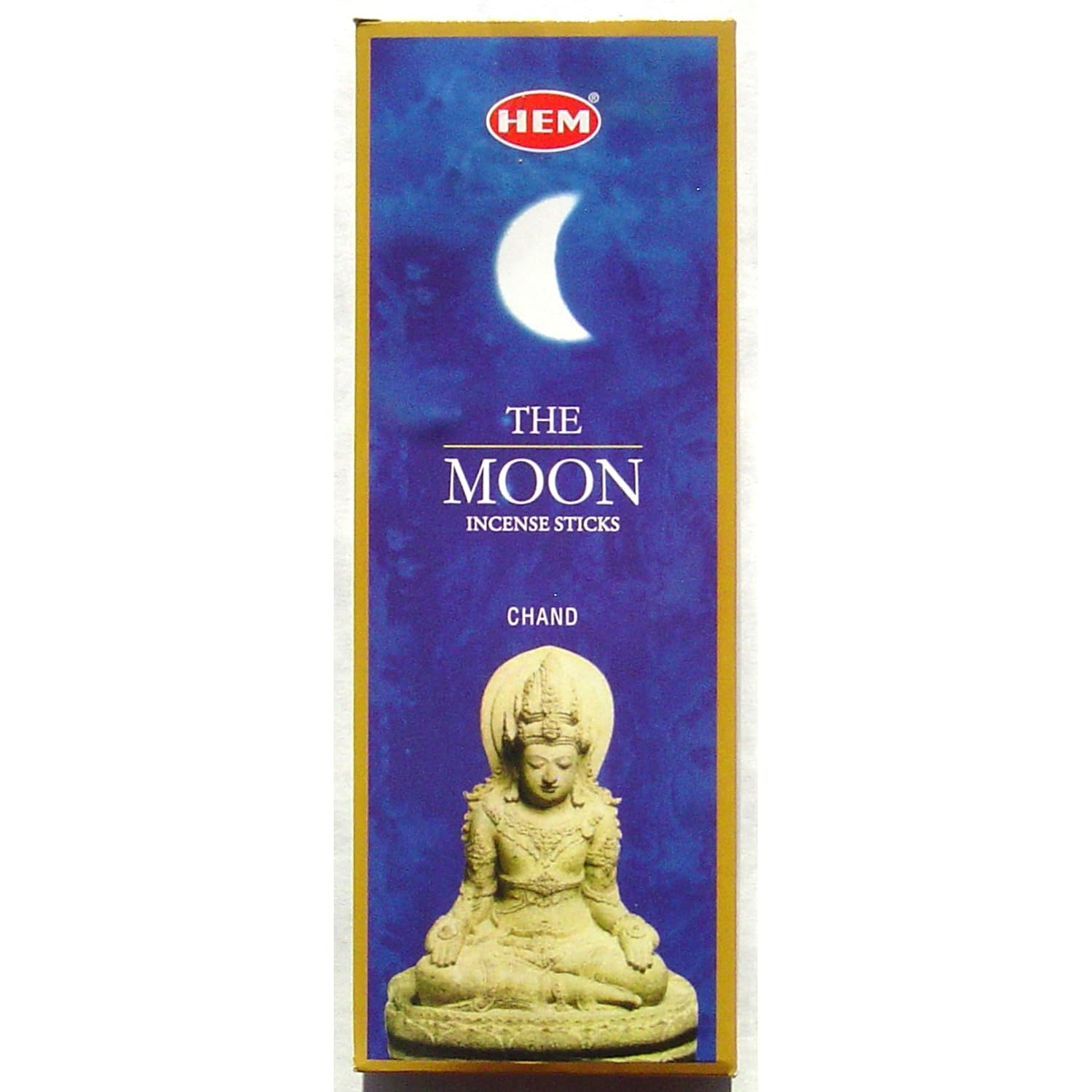 The Moon' Incense Hem 20 Stick Hex Tubes Sold in a set of 4 tubes