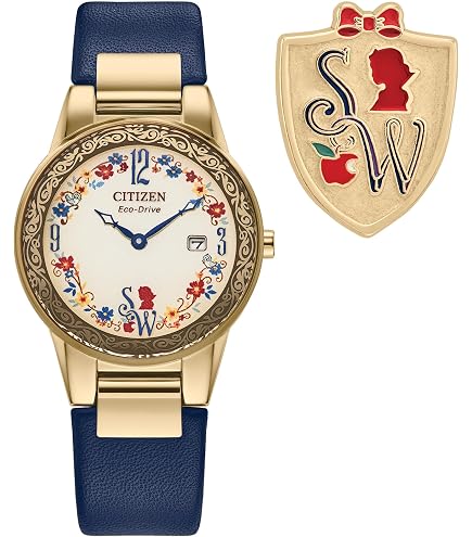 Amazon.com: Citizen Ladies Eco-Drive Disney Princess Belle Watch