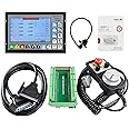 CNCTOPBAOS 4 Axis 500KHz CNC Offline Controller DDCSV4.1,Stand Alone System Motion Controller PLC,Slave Stepper Servo Motor Control+MPG Handwheel for CNC Router,Lathe,Engraving Milling Machine