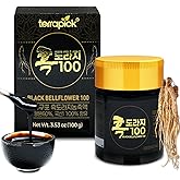TERRAPICK Korean Black Bellflower Root Extract 100g (3.53oz), Premium Doraji Concentrate, Herbal Syrup & Tea for Daily Wellness