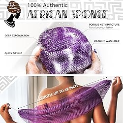 African Net Sponge Authentic - 2 Pieces Exfoliating