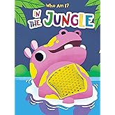 In the Jungle - Silicone Touch and Feel Board Book - Sensory Board Book