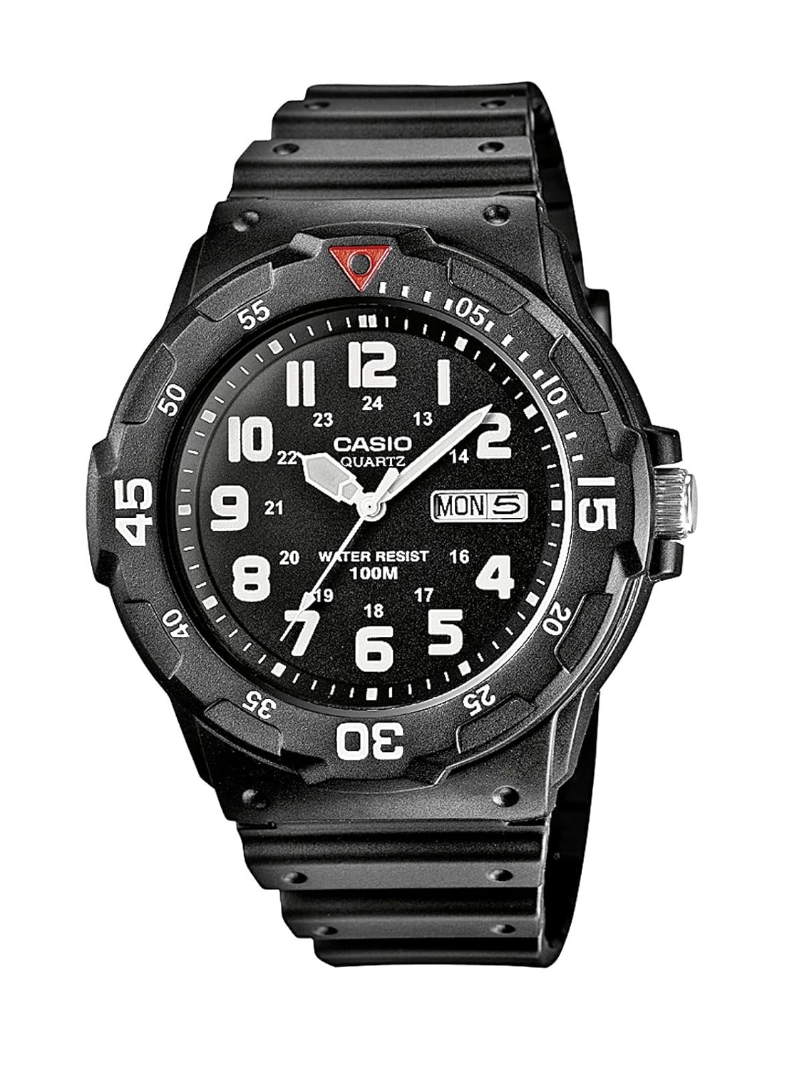 Casio Collection Reloj Analógico de Cuarzo para Hombre con Correa de Resina