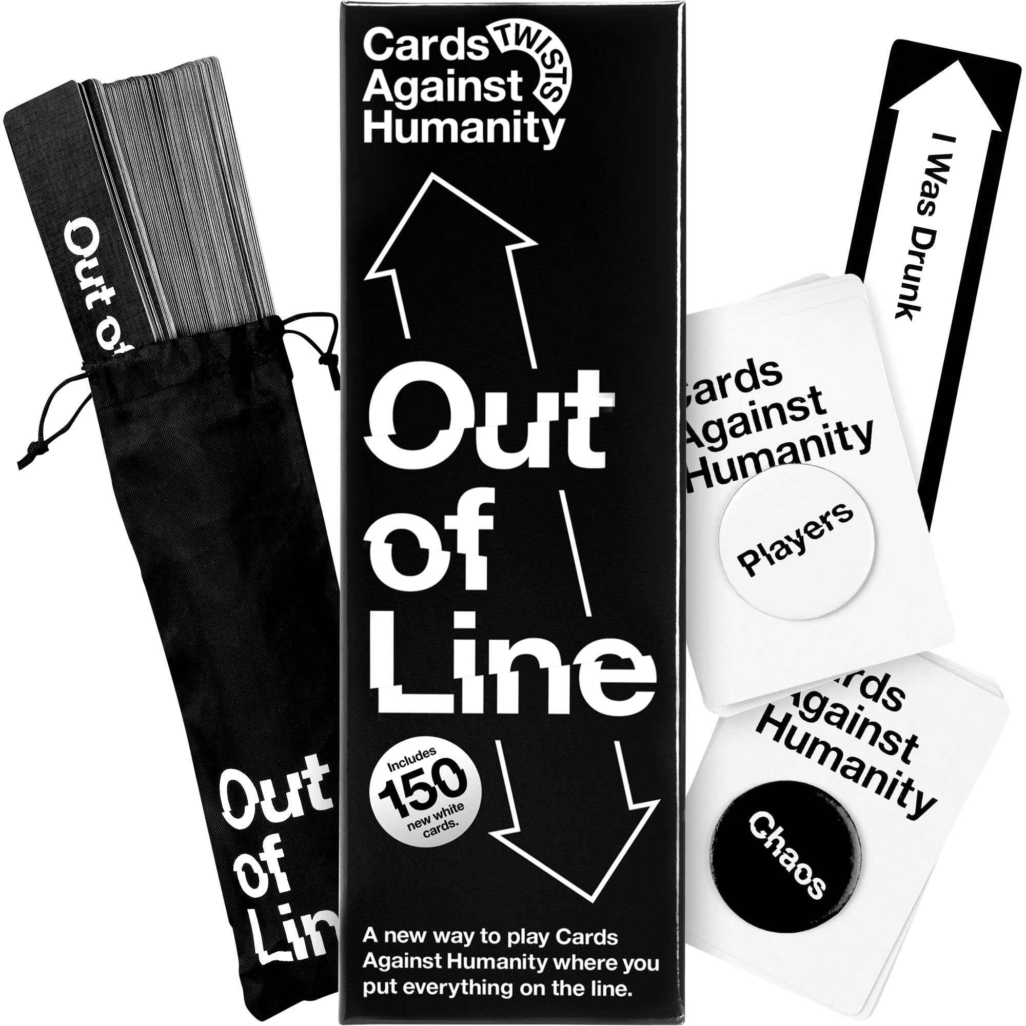 Cards Against Humanity: Out of Line • A New Twist on The Classic Adult Party Game • New Expansion, Plus a Whole New Way to Play Where You Rank Cards on Spectrums