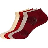 Men's Rayon from Bamboo Fiber Sports Superior Wicking Athletic Ankle Socks