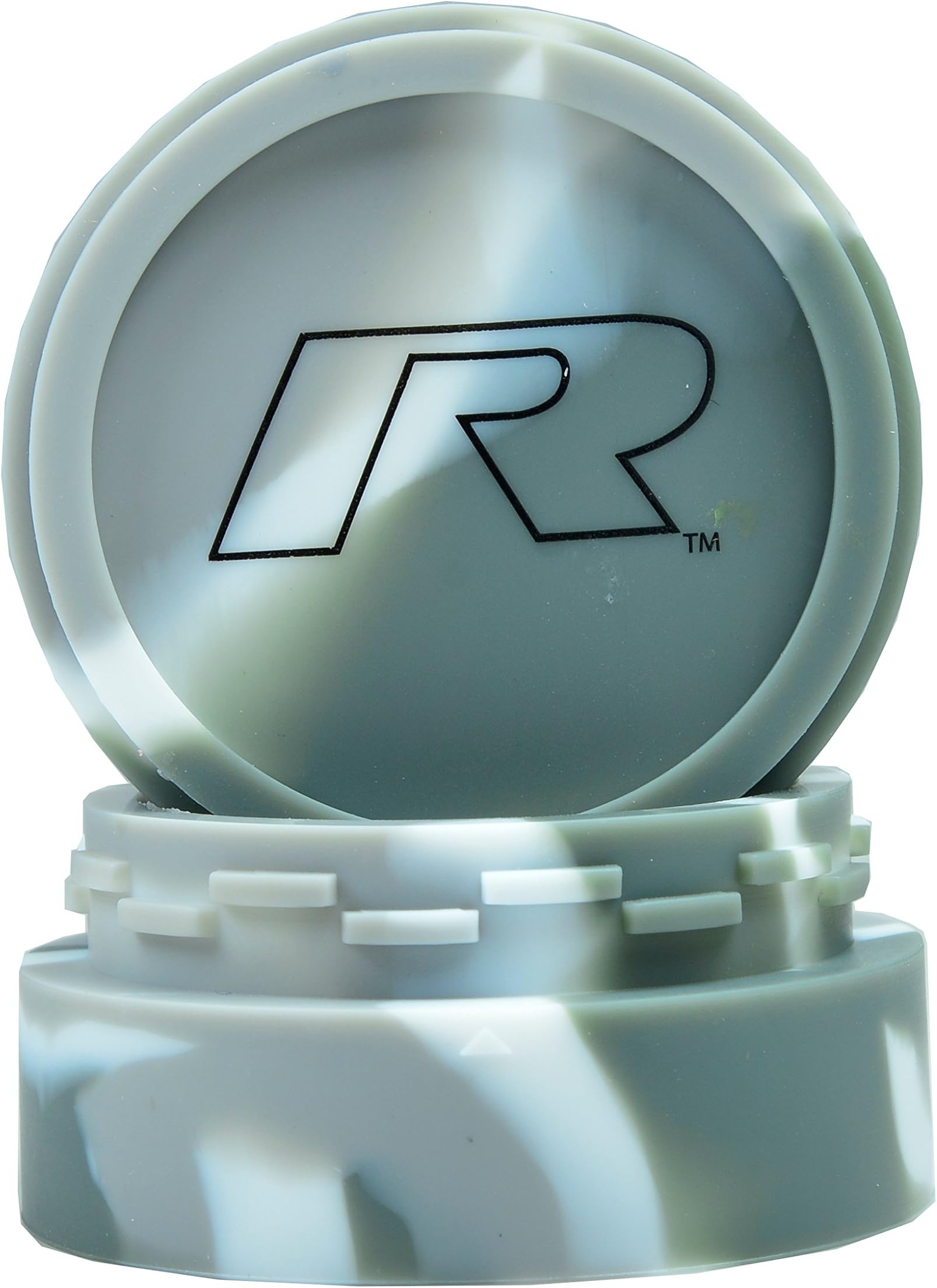 R Series V2 Non-Stick Platinum Cured Silicone Container (Large, Grey/White)