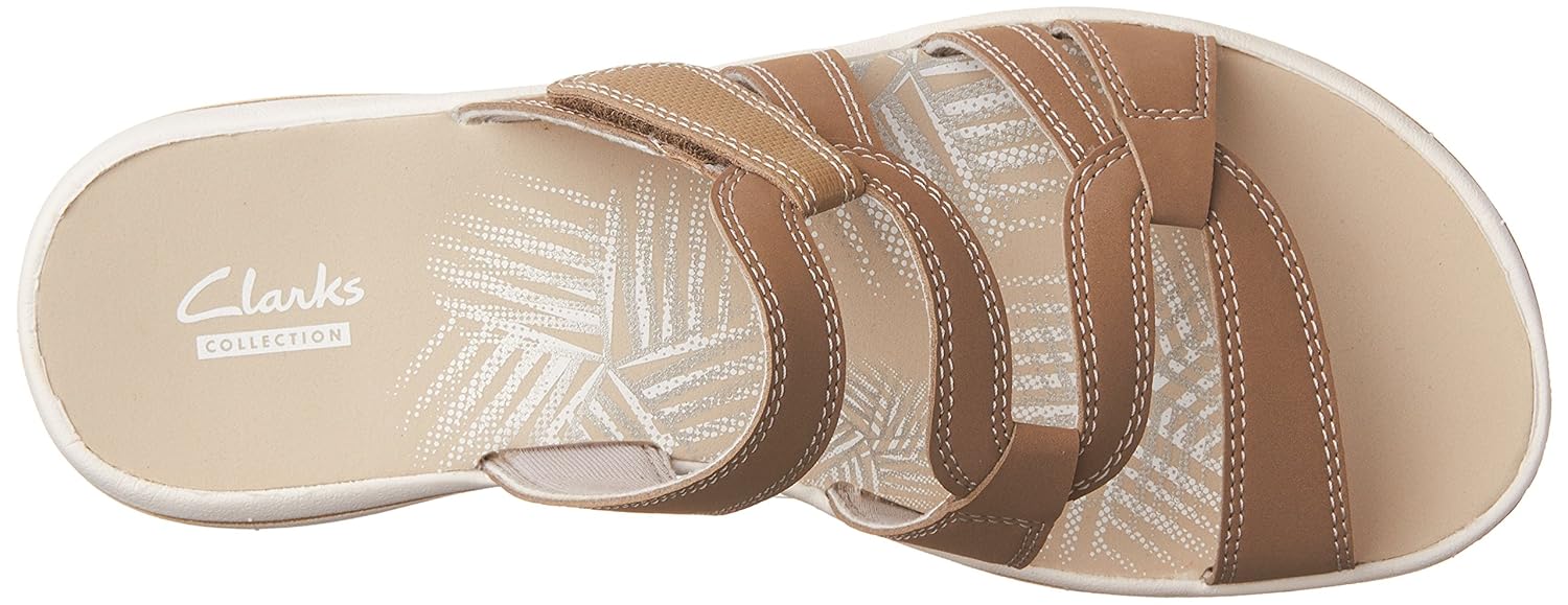 clarks women's brinkley lonna slide sandal