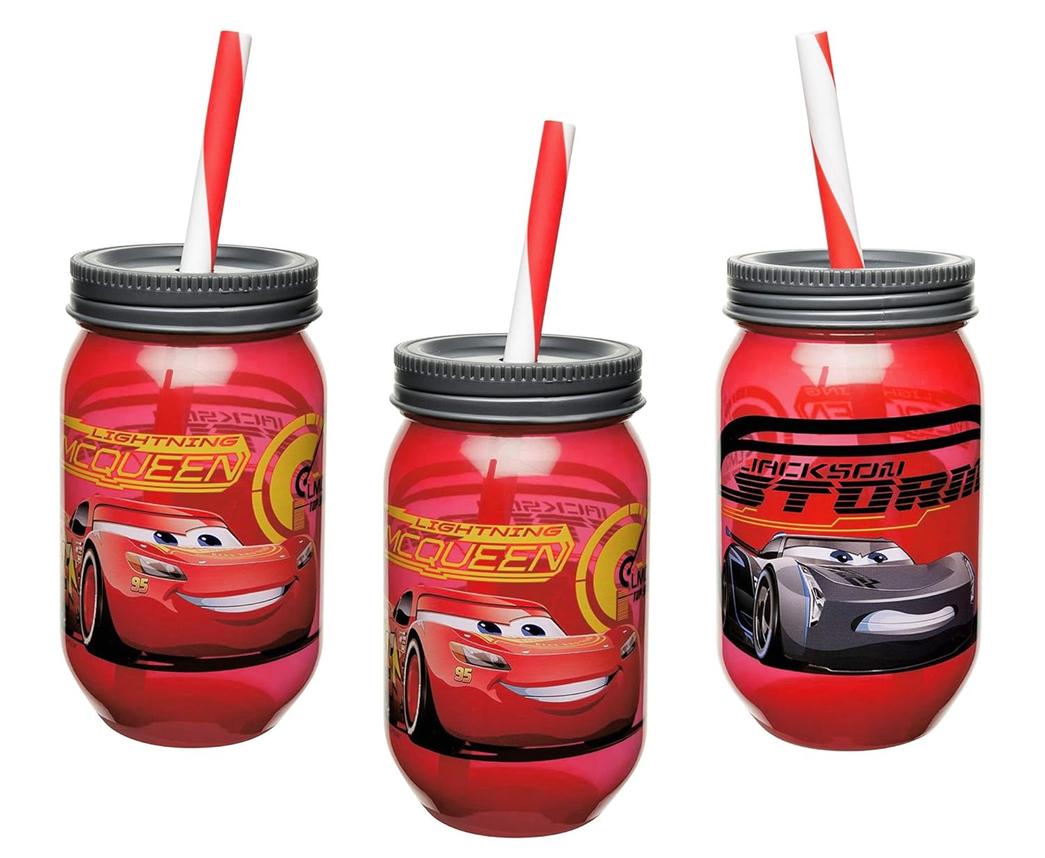 Amazon.com: Disney-Pixar - Juego de 3 vasos de latón para ...