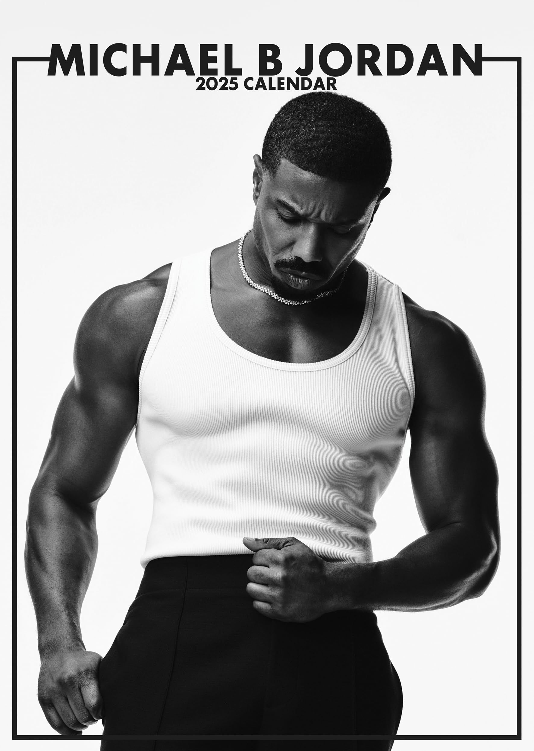 Michael B Jordan 2025 - A3 Size Wirobound Calendar