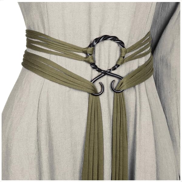 Amazon.com: SV SENVAN Gothic Pentagram Waist Harness Belt  display picture 2