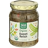 365 by Whole Foods Market, Organic Sweet Pickle Relish, 10 Fl Oz