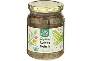 365 by Whole Foods Market, Organic Sweet Pickle Relish, 10 Fl Oz