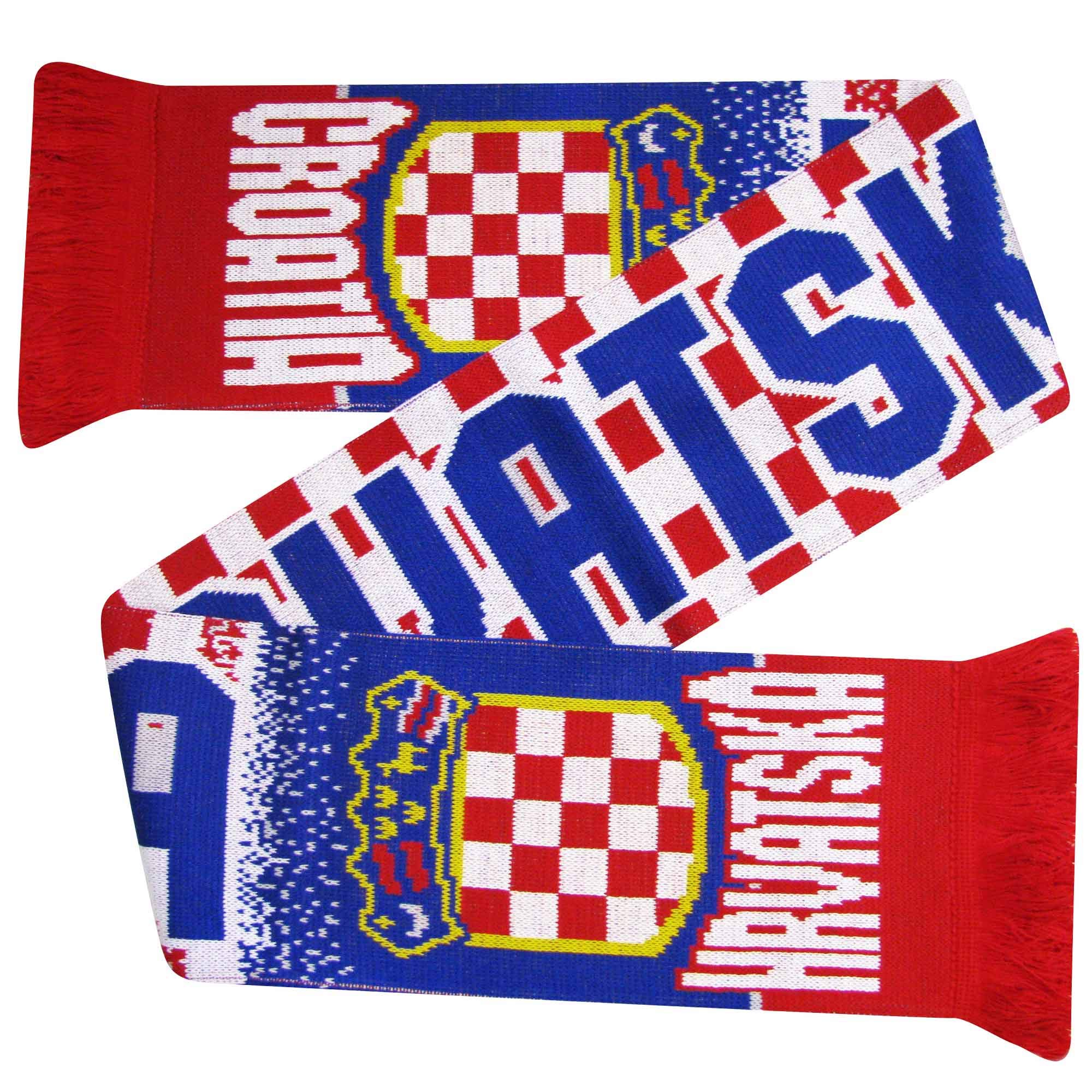 Croatia (Hrvatska) Football World Cup Fans Scarf (100% Acrylic)