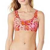 Amazon Essentials Women's Scoop Neck Swim Crop Top