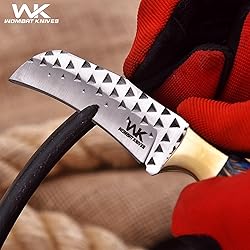 WOMBAT KNIVES Handmade Farrier Rasp Steel