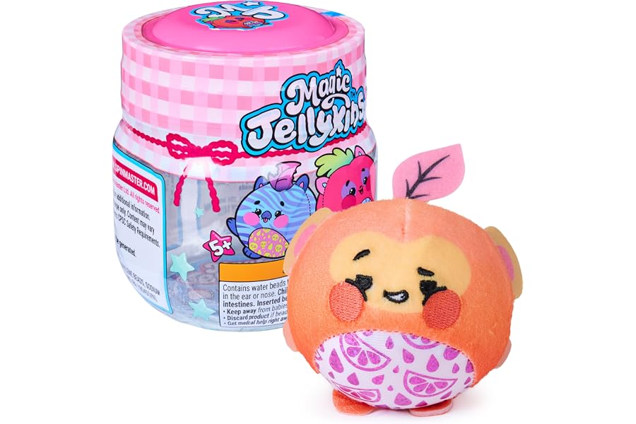 Magic Jellykins Water-Activated 3-Inch Surprise Toy, UNbox 1 of 20 Styles | Global Trend Toy Provides Fun Surprise Unboxing and Collectability with Themed Waves; Sensory Details Encourage Tactile Play