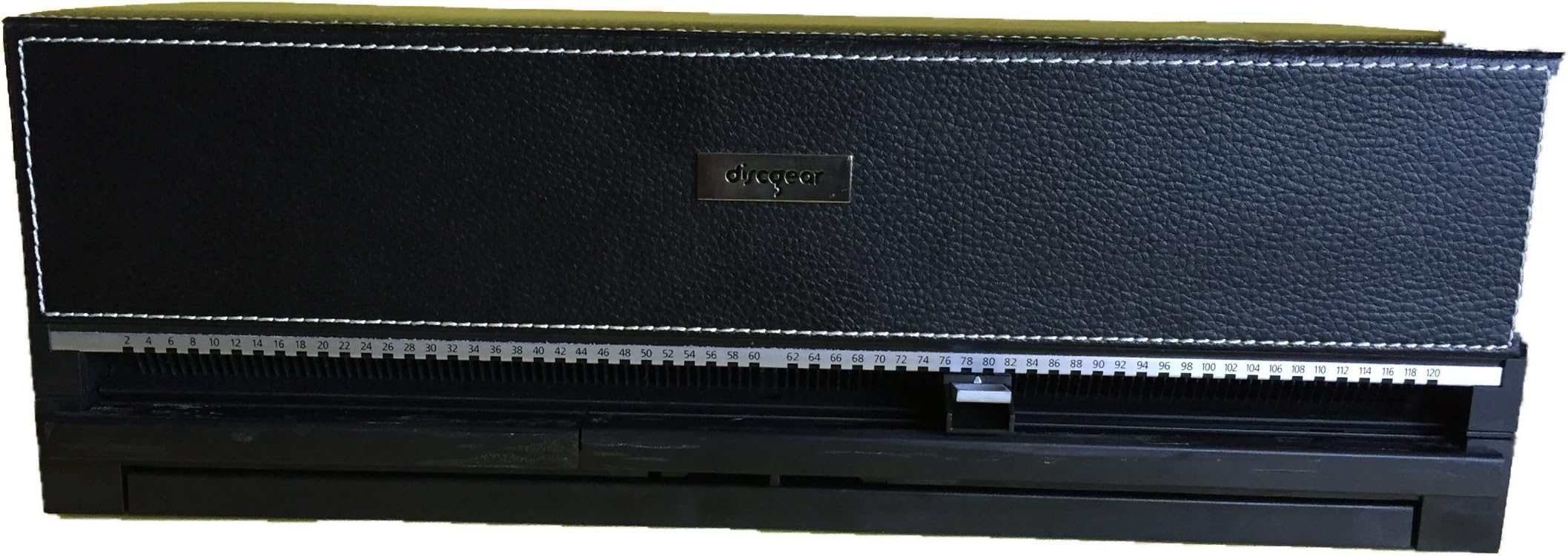 DiscGear Selector 120 Disc Faux Leather Disc Organizer - Black