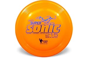 HERO DISC USA Hero Disc Super Sonic (Taffy) 215mm Dog Disc Orange