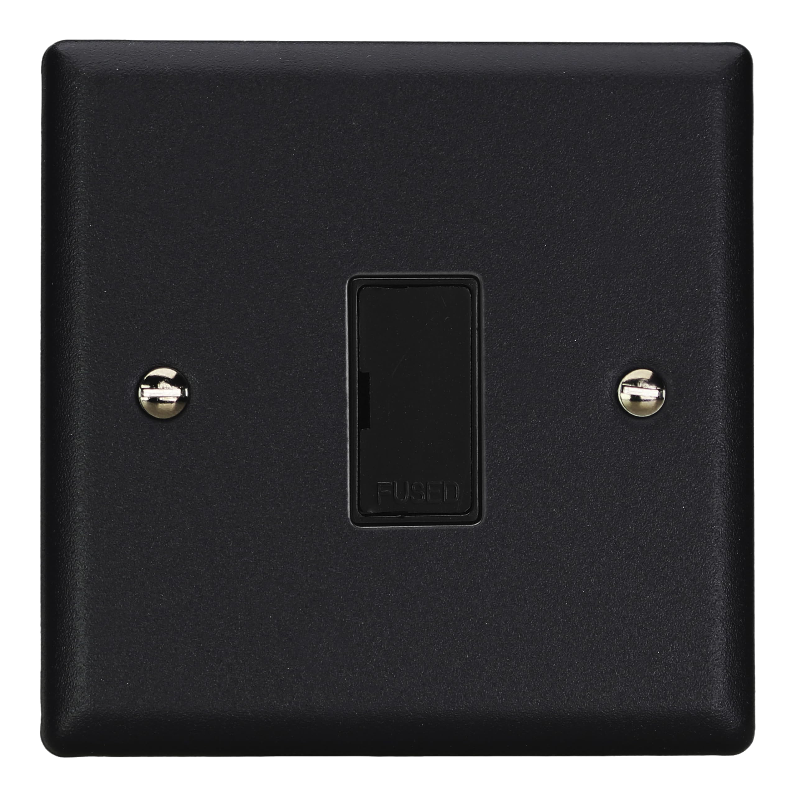 Varilight Unswitched Fused Spur - Urban Matt Black With Black Insert