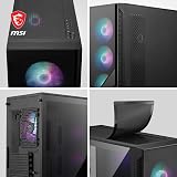 MSI MAG FORGE 320R AIRFLOW Mid-Tower PC Case ATX RTX 40 Support ARGB Filters view 6