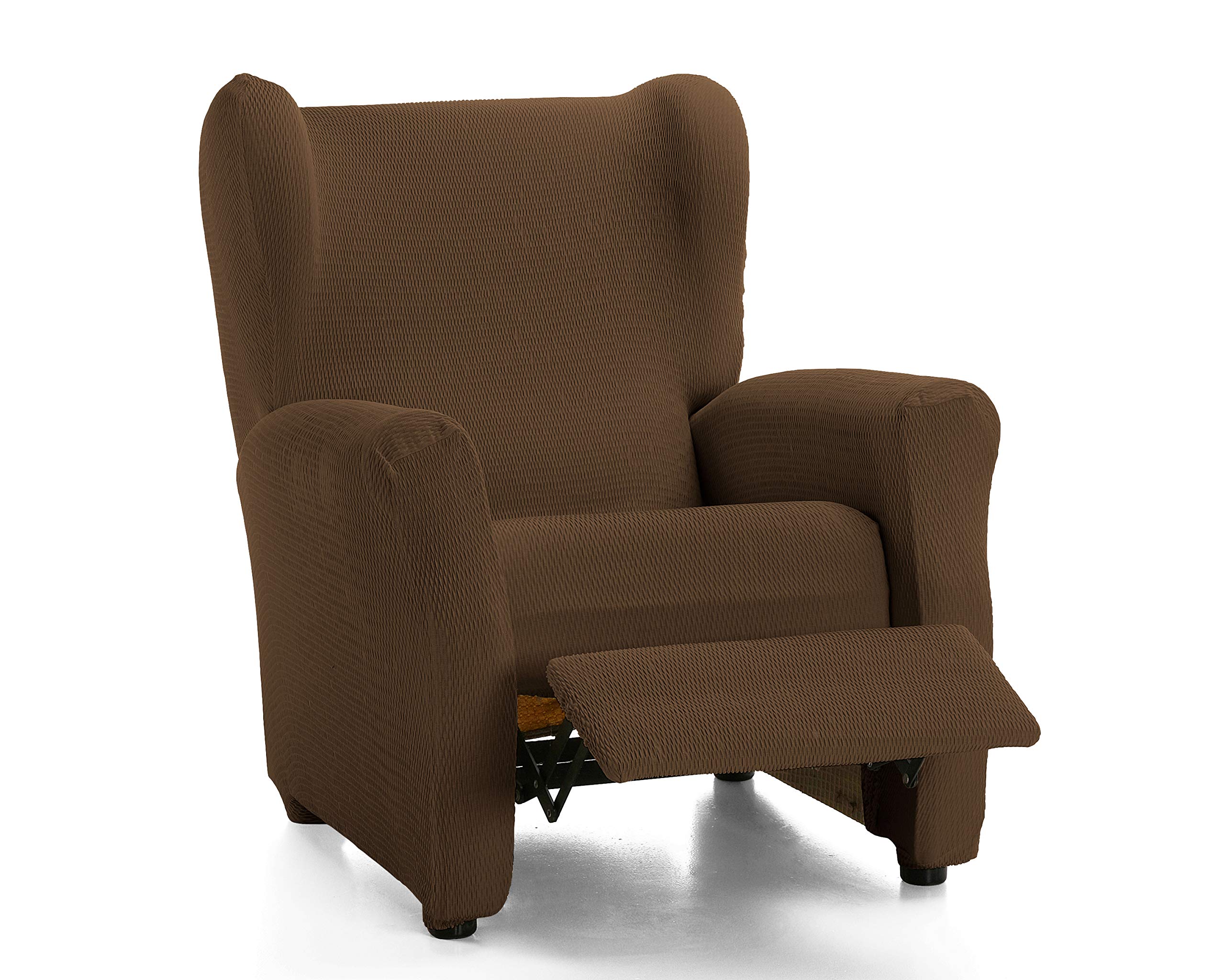 Martina Home Armchair Cover, Fabric, Brown, Relax