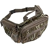 North Mountain Gear Camouflage Fanny Pack - Lightweight & Waterproof Hunting Waist Pack For Outdoor, Hiking Camping Accessories (Mossy Oak Bottomland)