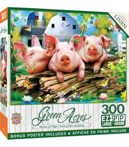Amazon.com: Adorable Pig in Bathtub Jigsaw Puzzle 1000