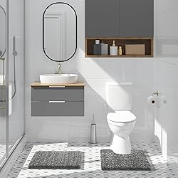 Yimobra Bathroom Rugs Non Slip Washable