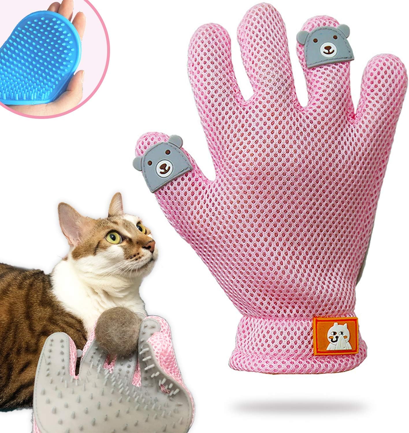 cat brush glove amazon
