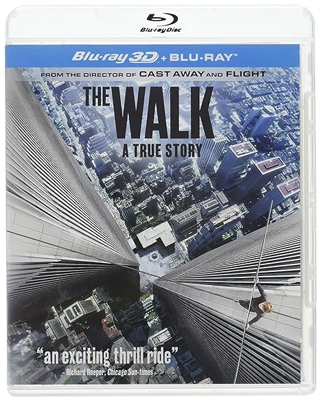 Amazon Com The Walk 3d Blu Ray Blu Ray Joseph Gordon Levitt Ben Kingsley Charlotte Le Bon James Dale Clement Sibony Cesar Domboy Benedict Samuel Ben Schwartz Steve Valentine Robert Zemeckis Jack Rapke Robert Zemeckis