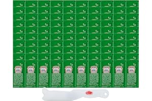 Kraft Heinz Relish, Single Serve Packets, 100 Count with By The Cup Spatula Knife