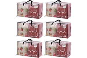 VENO Heavy Duty Extra Large Foldable Storage Bags with Zippers & Carrying Handles, Storage Containers Organizer Tote, Moving 