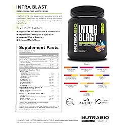 NutraBio Intra Blast Bcaa Powder Amino Acid
