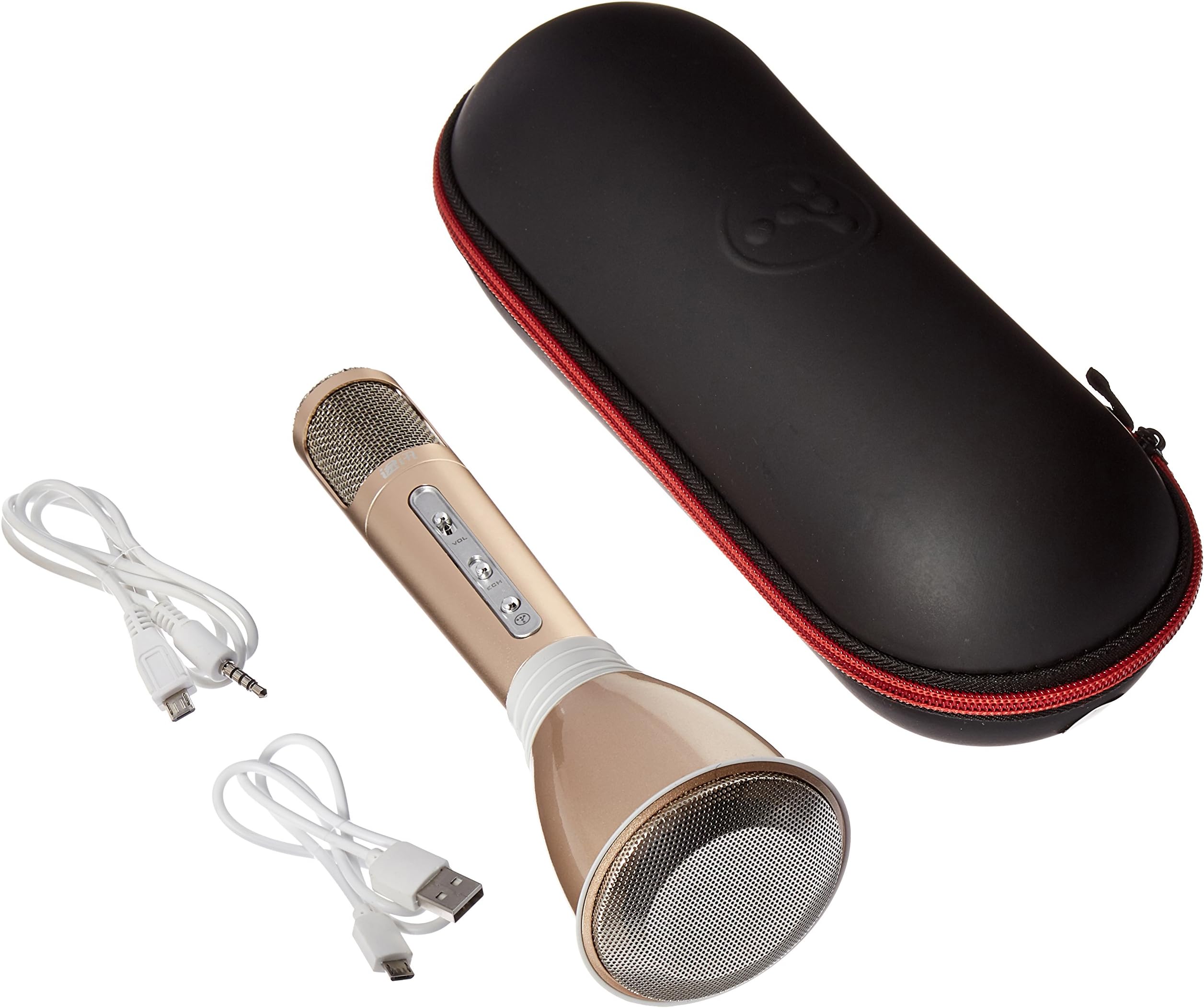 ISBAL wireblu198 Bluetooth Wireless Microphone Portable Wireless Karaoke Player