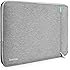 Tomtoc Drop-proof Laptop Sleeve for 13 - 13.3 Inch MacBook Air | MacBook Pro Retina Late 2012 - Early 2016 | 12.9 Inch iPad Pro, 360&deg; Protective Chromebook Tablet Case, Spill-Resistant, Gray