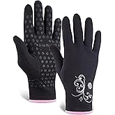 TrailHeads Womens Touchscreen Running Gloves - Accessories for Women Winter - Hiking, Biking, Sports